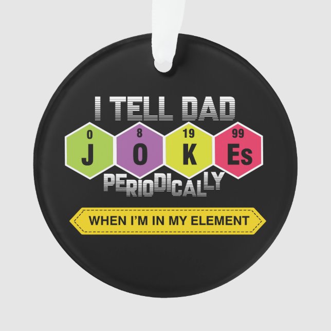 Papa plaisante | Tableau périodique | Science | En (devant)