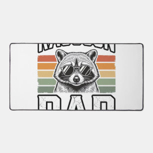Papa Raton Laveur Gravure Vintage Design Vectoriel