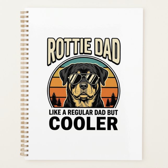 Papa Rottie comme un papa normal mais design plus  (Devant)