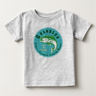 Papa’s Favourite Fishing Buddy Baby T-Shirt