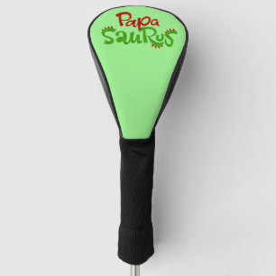 Papa Saurus Graphic Golf Head Cover