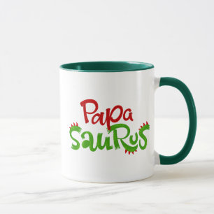 Papa Saurus Graphic Mug