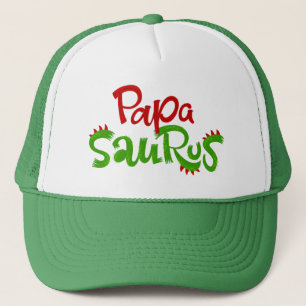 Papa Saurus Graphic Trucker Hat