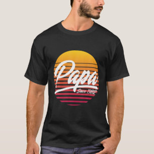 Papa Since 1982, 39Th Birthday 39 Years As Dad Dad T-Shirt