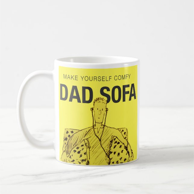 Papa Sofa Mug (Gauche)