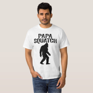 Papa Squatch Funny Bigfoot - Father's Day Gift T-Shirt