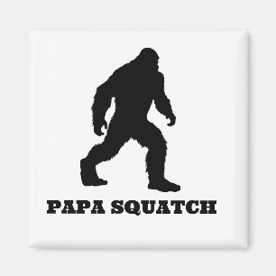 Papa Squatch Magnet Fun Noveltly