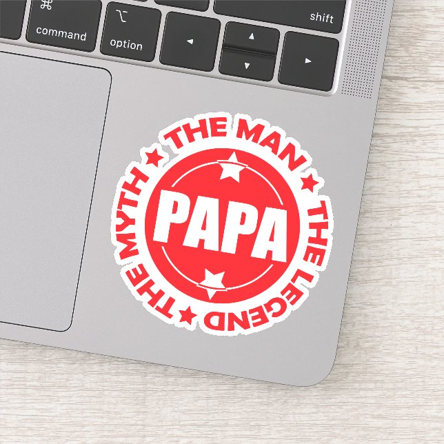 Papa. The Man. The Myth. The Legend. (Detail)