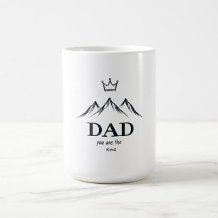 "Papa, tu es le roi" Mug personnalisé
