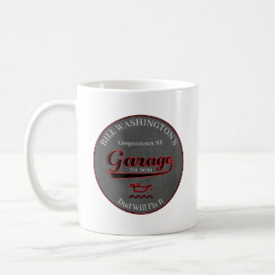 Papa Va Le Corriger Garage Café Mugs & Tasses