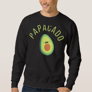 Papacado An Avocado Father With Child Sweatshirt