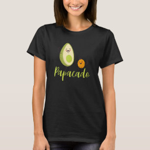 Papacado  Dad To Be Future Parent Proud Daddy Frui T-Shirt