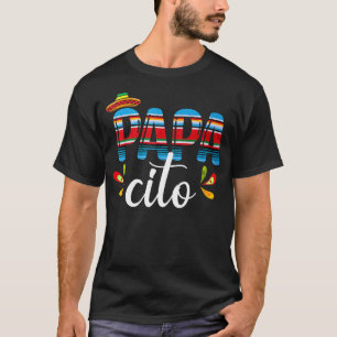 Papacito Cinco De Mayo Proud Mexican Father Best D T-Shirt