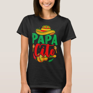 Papacito Mamacita Cinco De Mayo Funny Couple Match T-Shirt