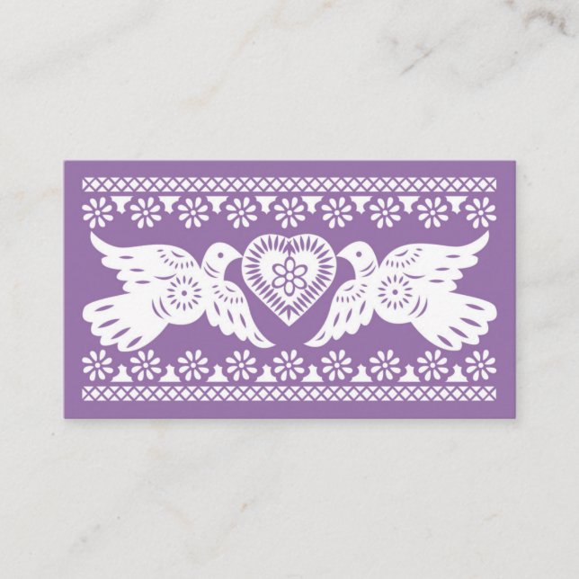 Papado Picado Lovebirds Carte Place (Devant)