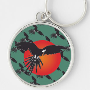 Papagei Ara Schlüsselanhänger Keychain