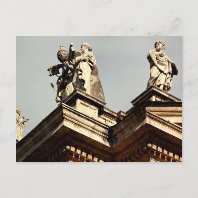 Papal Archbasilica of St. John Lateran Postcard (Front)
