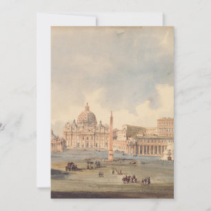 Papal Basilica of Saint Peter in the Vatican Invitation