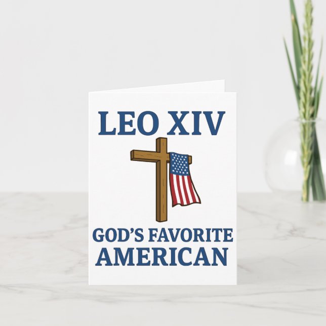 Papal Election 2025  Card (Front)