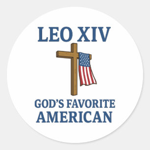 Papal Election 2025  Classic Round Sticker