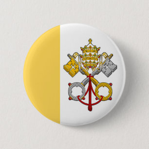 Papal Flag Button