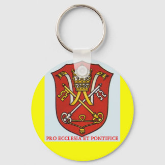 PAPAL KEY CHAIN TRADITIONAL ROMAN CATHOLIC POPE