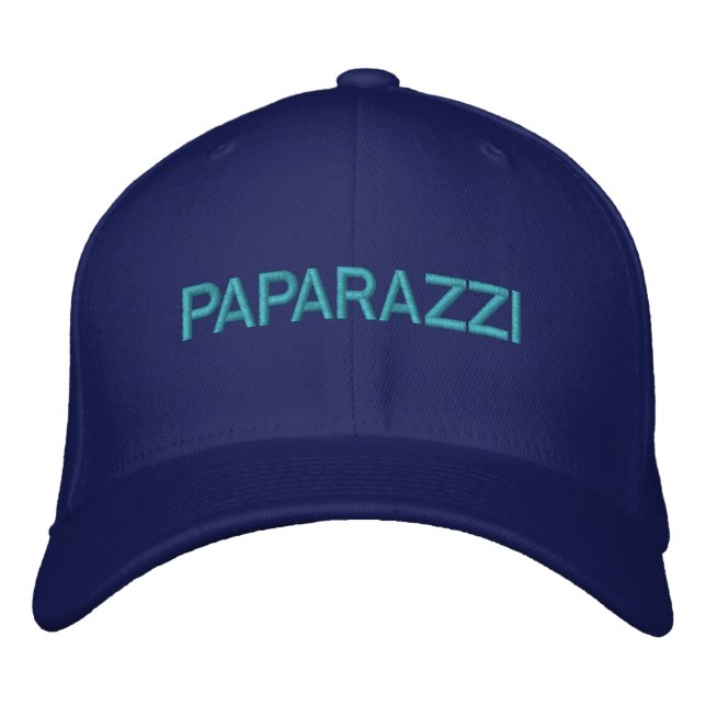 PAPARAZZI Customizable Cap by eZaZZleMan.com (Front)