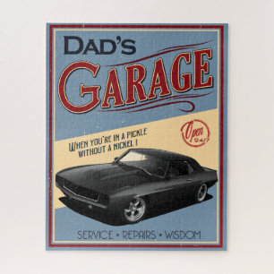 Papa's 1969 Voiture Garage Puzzle