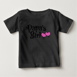 Papa's Girl Baby T-Shirt
