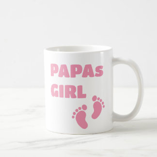 Papas Girl - Footprints Coffee Mug