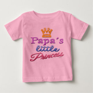 Papa's Little Princess Baby Toddler T-Shirt