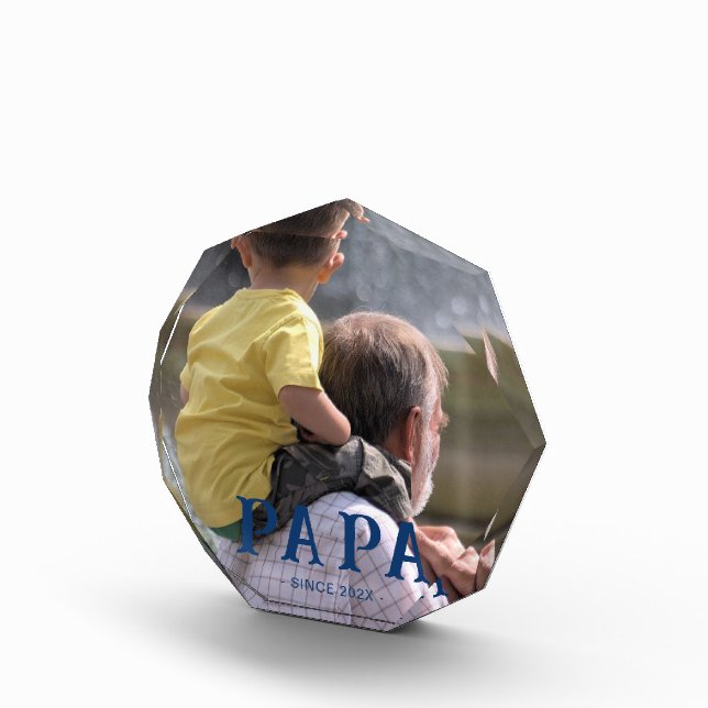 "Papa's Photo Block – Grandpa Year  (Right)