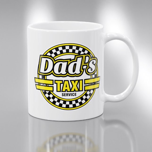 Papa's Taxi Service Mug - Idéal Cadeau de Fête des (Créateur téléchargé)