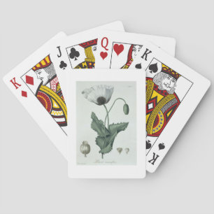 Papaver Somniferum from 'Phytographie Medicale' by Playing Cards