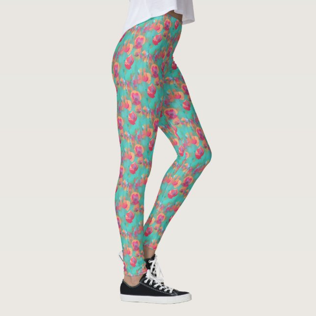 Papaver Tones Leggings (Right)