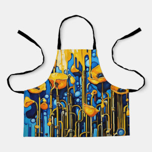 Papaveri Tubolari 9 Apron