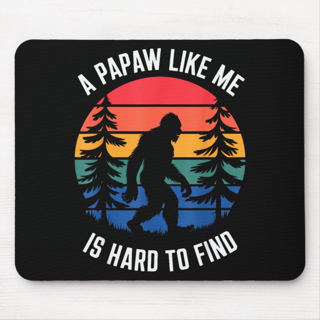 Papaw Design For Grandpa From Grandkids Father's D Mouse Pad (Front)