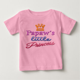 Papaw's Little Princess Baby Toddler T-Shirt