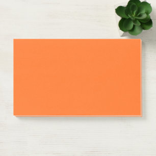 Papaya Fizz Simple 10" x 6" Post-it Notes