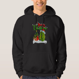 Papaya Fruit Xmas Decorations Santa Papaya Christ Hoodie