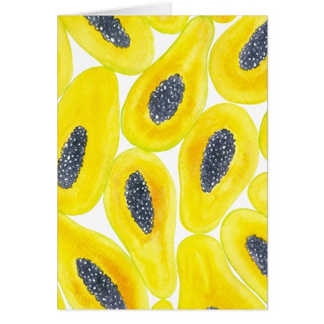 Papaya slices watercolor (Front)