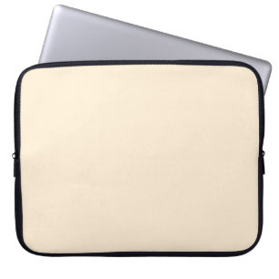 Papaya Whip Laptop Sleeve