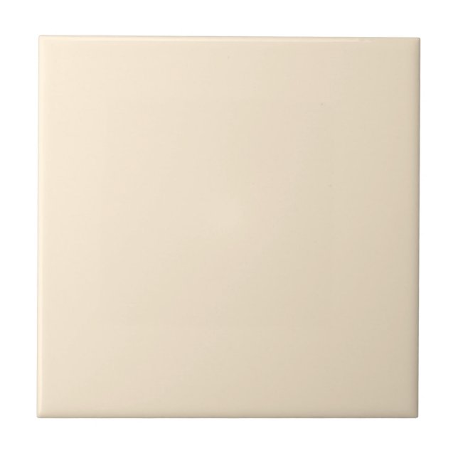 Papaya Whip Solid Colour Tile (Front)