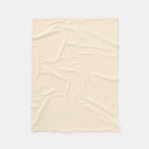 PapayaWhip Fleece Blanket
