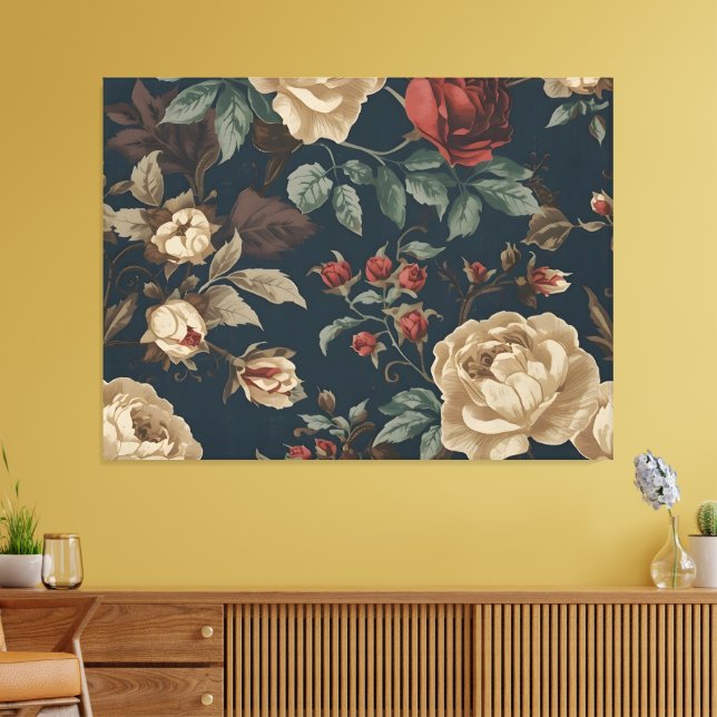 papel de presente canvas print (Insitu(LivingRoom))
