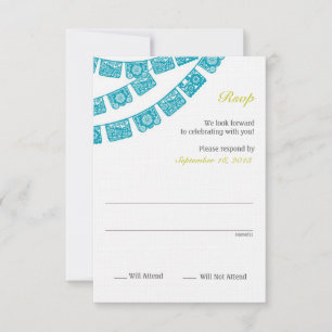 Papel Picado Rsvp Wedding