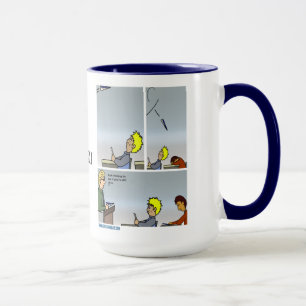 Paper Airplane Design Large Mug