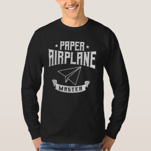 Paper Airplane Master Paper Plane Flying T-Shirt