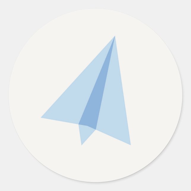 Paper airplane stickers (Front)
