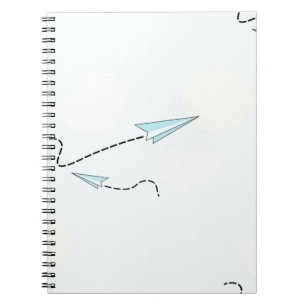 paper airplanes notebook